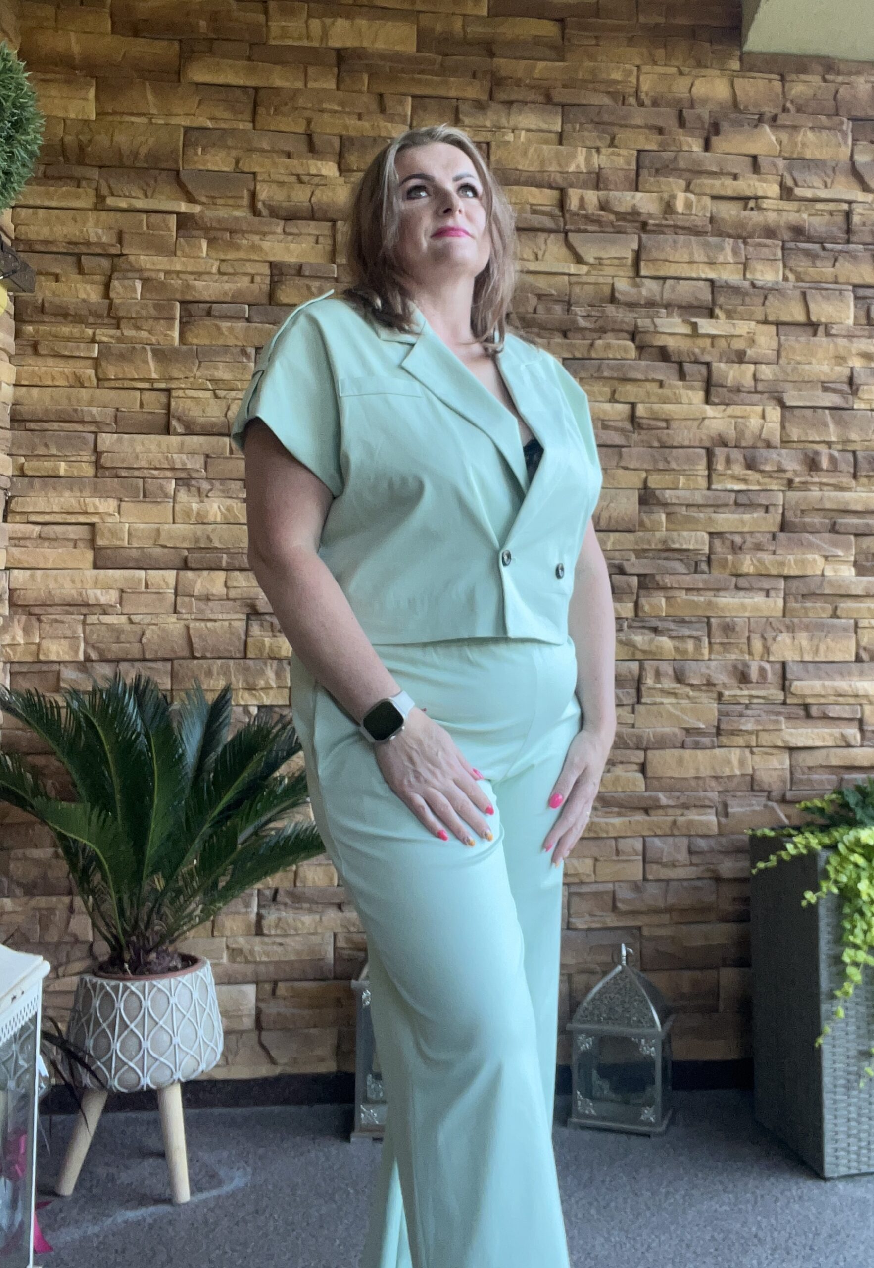 Sportowy garnitur mięta premium - obrazek 5